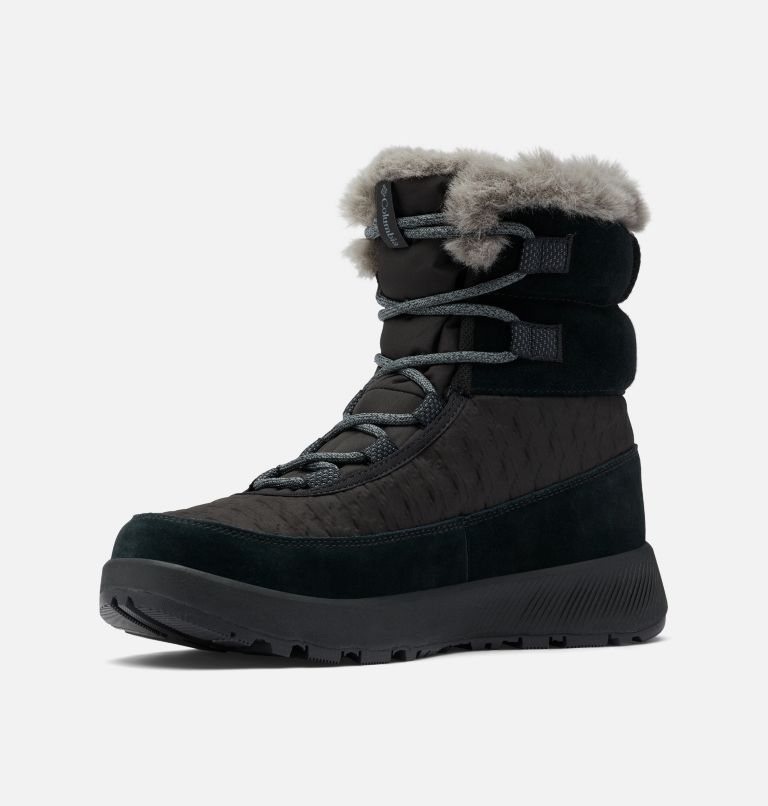 Women's Slopeside Peak Luxe Boot, Color: Black, Graphite, image 6
