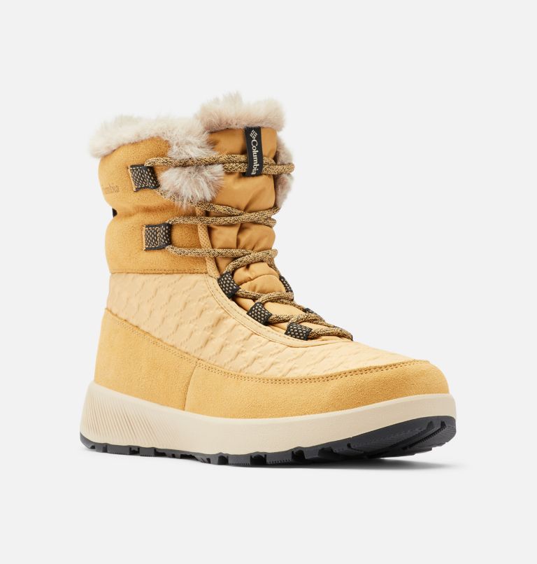 Thumbnail: Women's Slopeside Peak Omni-Heat Infinity Luxe Boot, Color: Curry, Black, image 2