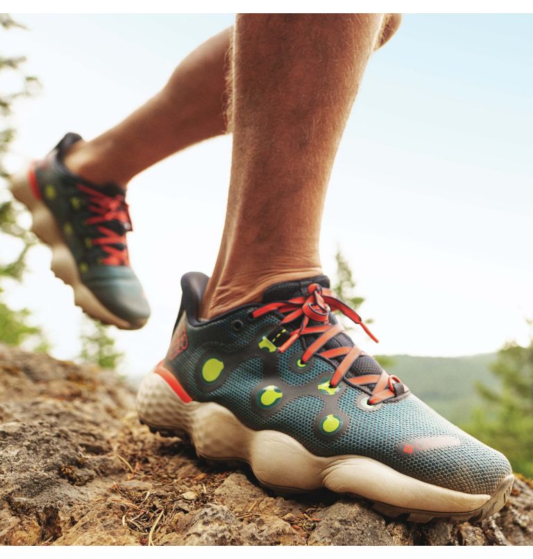 Thumbnail: Men’s Escape Thrive Ultra Hiking Shoe, Color: Deep Marine, Bold Orange, image 11