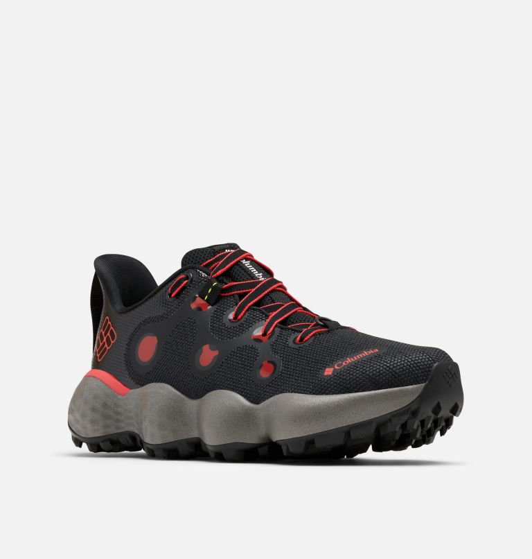 Thumbnail: Women’s Escape Thrive Ultra Hiking Shoe, Color: Black, Red Hibiscus, image 2