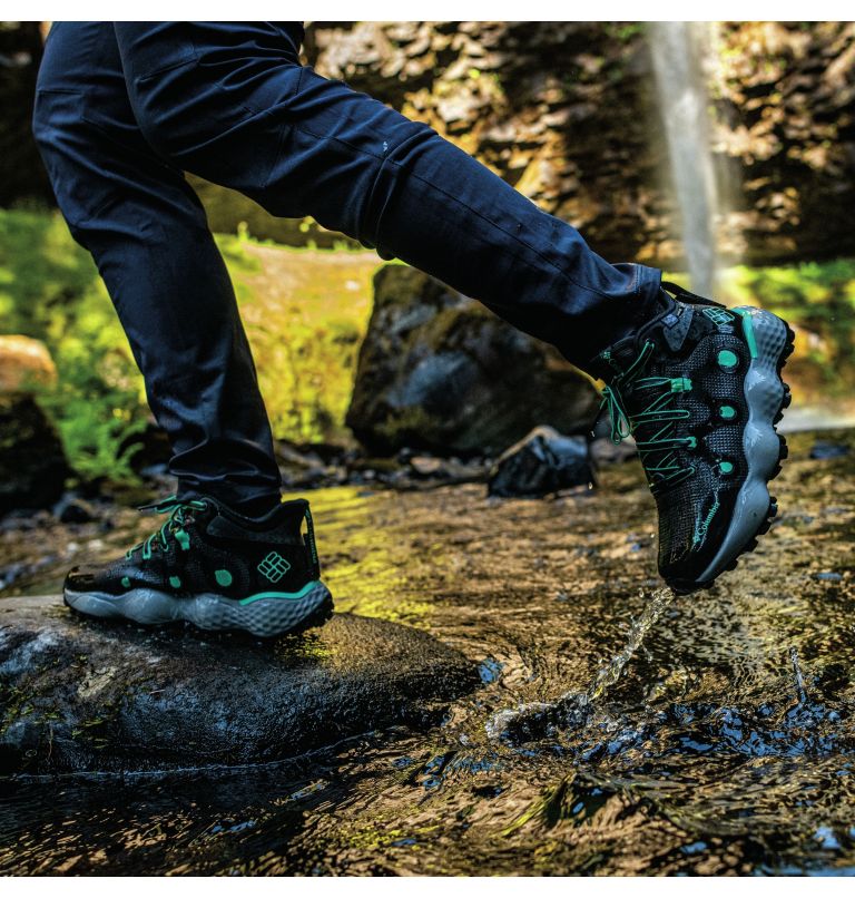 Thumbnail: Women’s Escape Thrive Endure Waterproof Hiking Shoe, Color: Black, Electric Turquoise, image 11