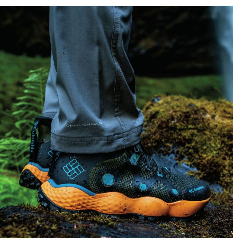 Thumbnail: Men’s Escape Thrive Endure Waterproof Hiking Shoe, Color: Nori, Aegean Blue, image 11