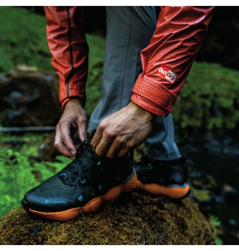 Men’s Escape Thrive Endure Waterproof Hiking Shoe, Color: Nori, Aegean Blue, image 12
