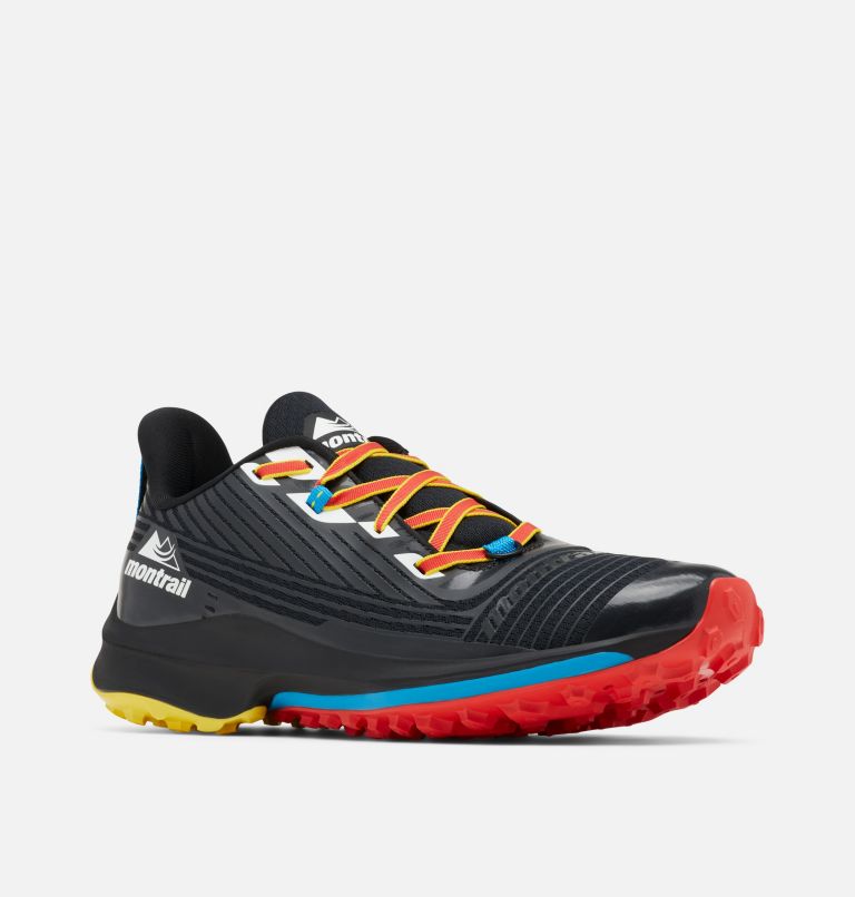 Thumbnail: Men's Montrail Trinity AG Trail Running Shoe, Color: Black, White, image 2