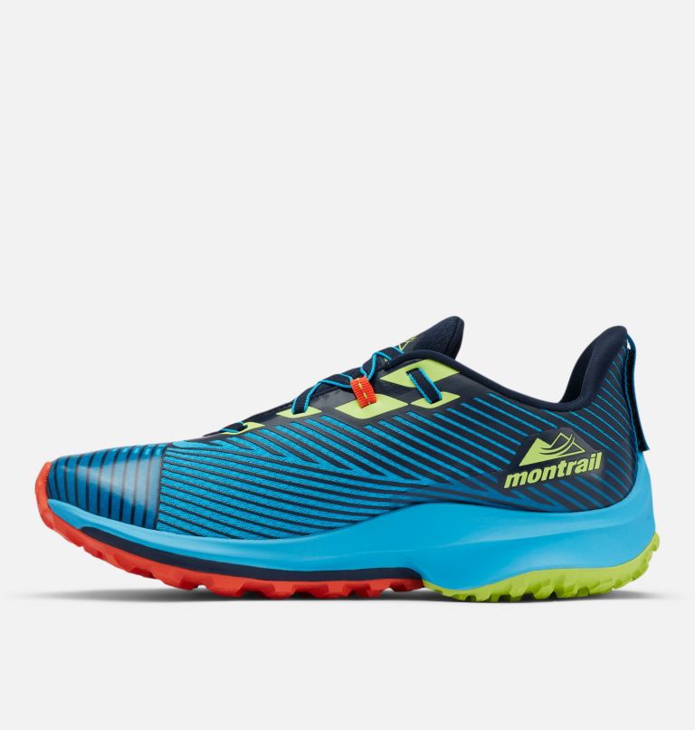 Thumbnail: Montrail Trinity AG Trail Running Schuhe für Männer, Color: Collegiate Navy, Fission, image 5