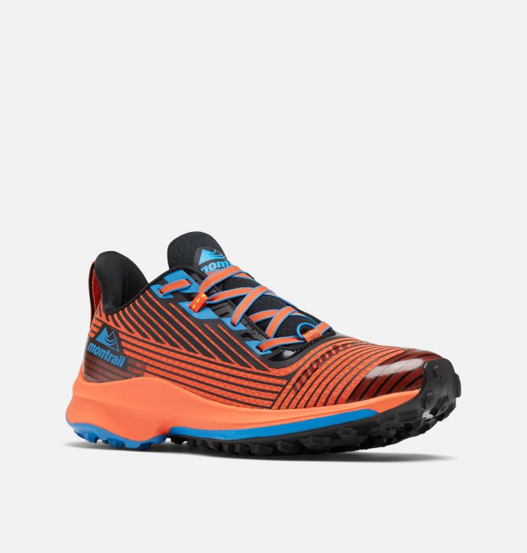Zapatilla de carrera trail Montrail Trinity AG para hombre, Color: Red Quartz, Black, image 2