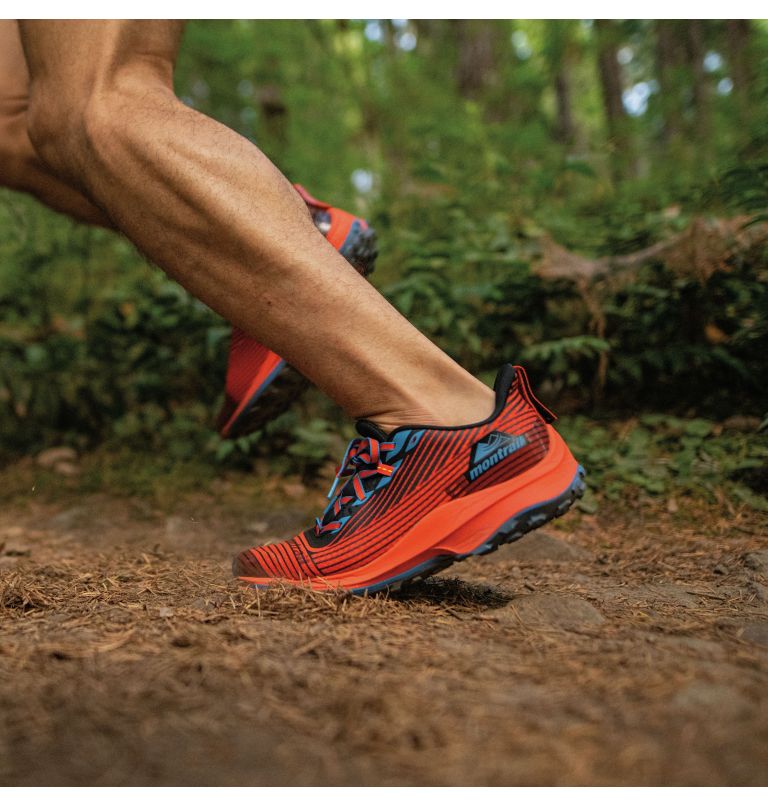 Zapatilla de carrera trail Montrail Trinity AG para hombre, Color: Red Quartz, Black, image 10