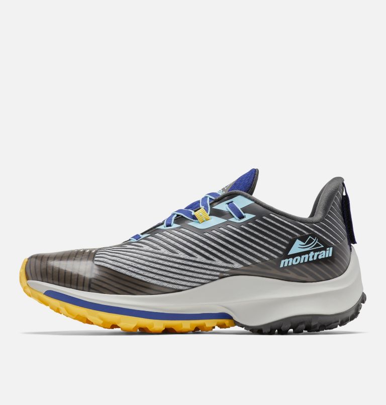 Thumbnail: Montrail Trinity AG Trail Running Schuhe für Frauen, Color: Grey Ice, Spring Blue, image 5
