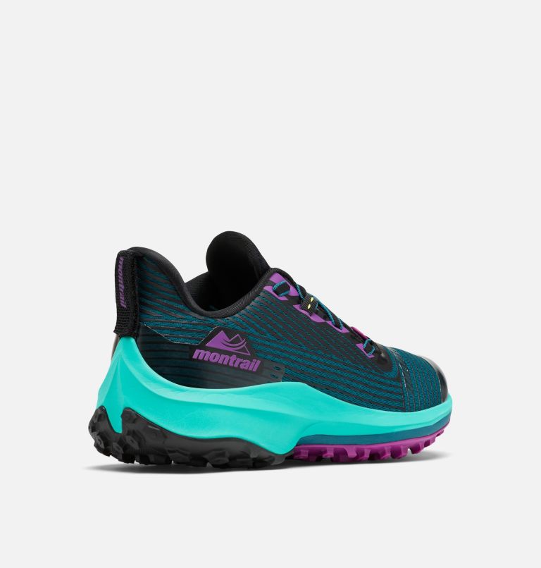 Women's Montrail Trinity AG Trail Running Shoe, Color: Deep Water, Bright Plum, image 9