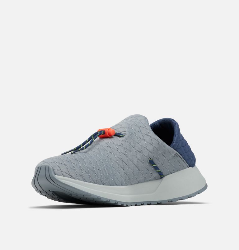 Men's Wildone Moc Shoe, Color: Grey Ash, Red Quartz, image 6