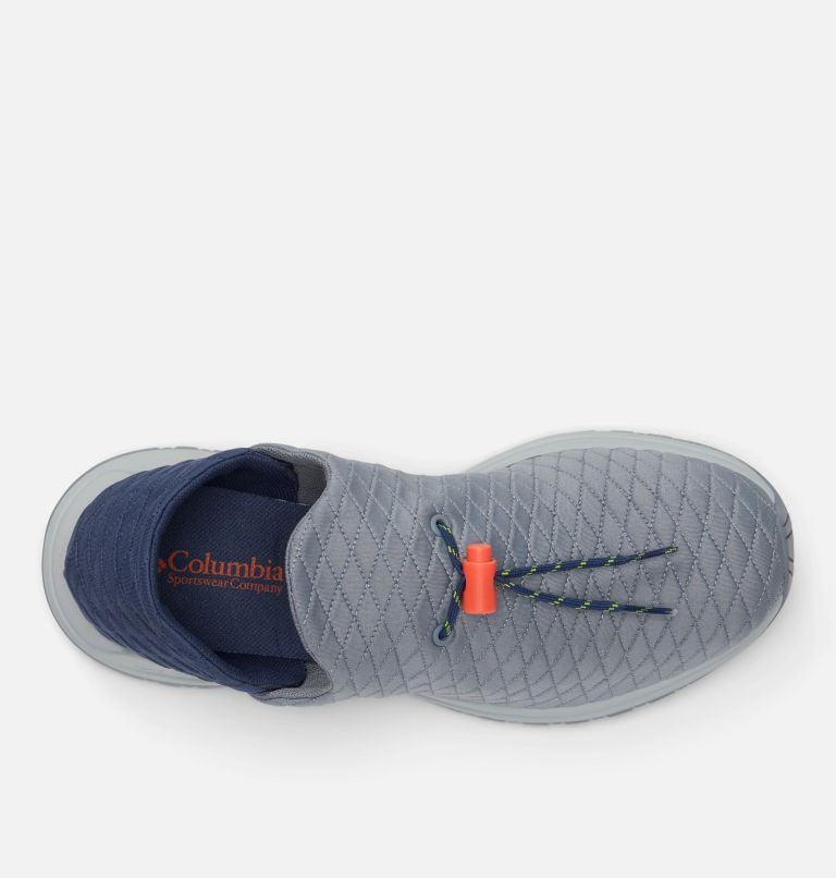 Men's Wildone Moc Shoe, Color: Grey Ash, Red Quartz, image 3