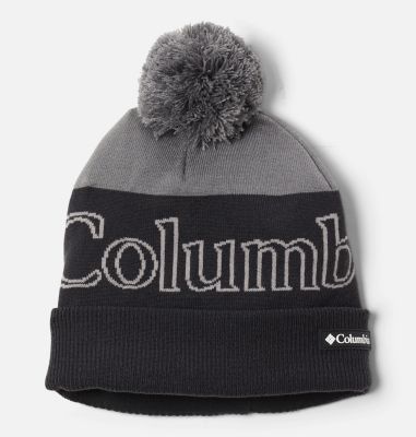 Columbia Unisex Nordic Point Logo Cuffed Beanie Hat Cap (Black) 