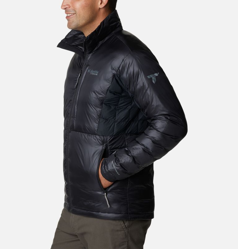 Men's Titan Pass Omni-Heat Infinity Double Wall Insulated Hybrid Jacket, Color: Black, image 3