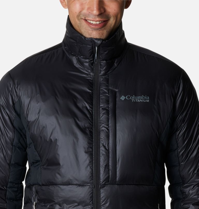 Thumbnail: Men's Titan Pass Omni-Heat Infinity Double Wall Insulated Hybrid Jacket, Color: Black, image 4