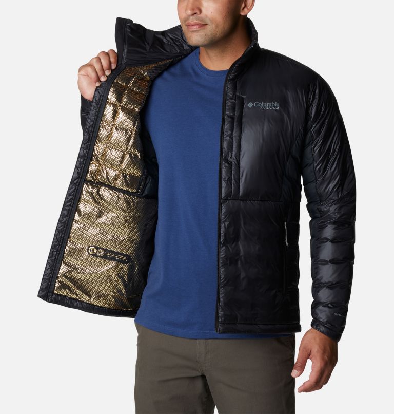 Men's Titan Pass Omni-Heat Infinity Double Wall Insulated Hybrid Jacket, Color: Black, image 5