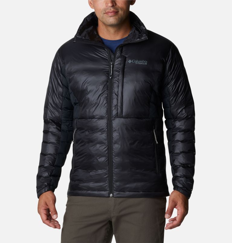 Men's Titan Pass Omni-Heat Infinity Double Wall Insulated Hybrid Jacket, Color: Black, image 1