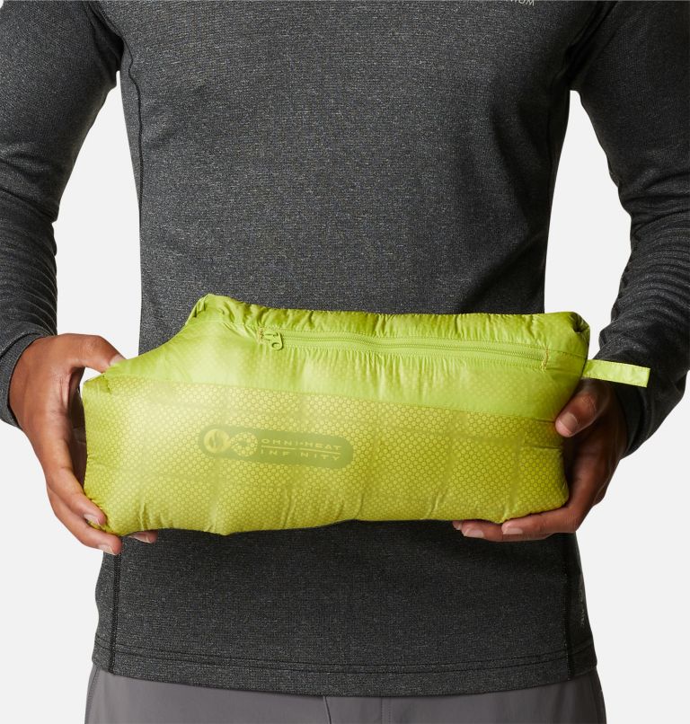 Titan Pass Double Wall Hybrid Jacket | 386 | M, Color: Bright Chartreuse, image 9