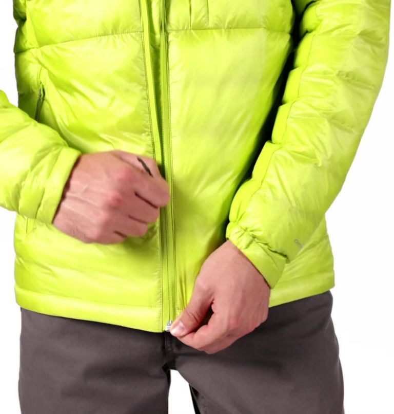 Thumbnail: Men's Titan Pass Double Wall Hybrid Jacket, Color: Bright Chartreuse, image 2