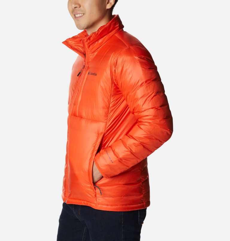 Thumbnail: Men's Infinity Summit Omni-Heat Infinity Double Wall Down Jacket, Color: Red Quartz, image 3
