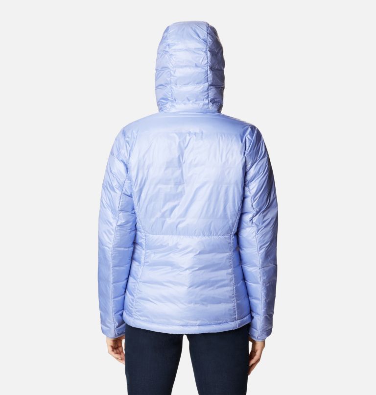 Thumbnail: Women's Infinity Summit Omni-Heat Infinity Double Wall Down Hooded Jacket, Color: Serenity, image 2