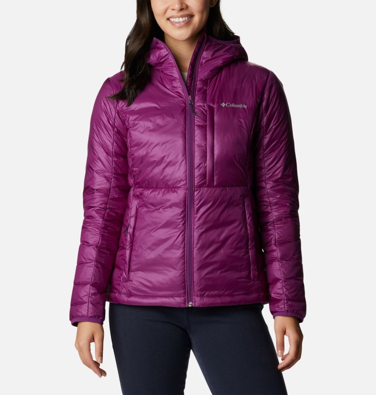 Columbia womens jacket on sale purple