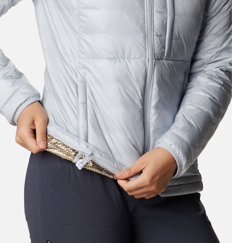 Women's Infinity Summit Double Wall Down Jacket, Color: Cirrus Grey, image 7