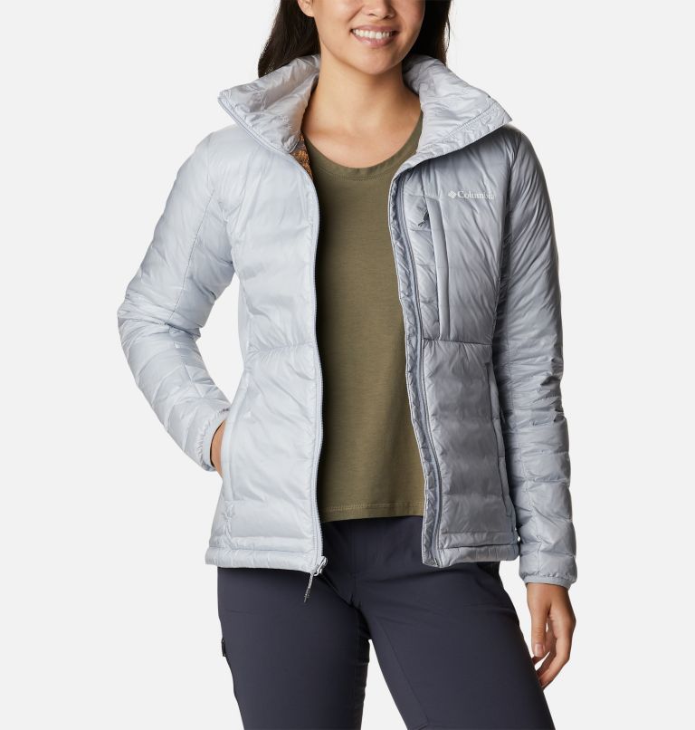 Women's Infinity Summit Double Wall Down Jacket, Color: Cirrus Grey, image 9