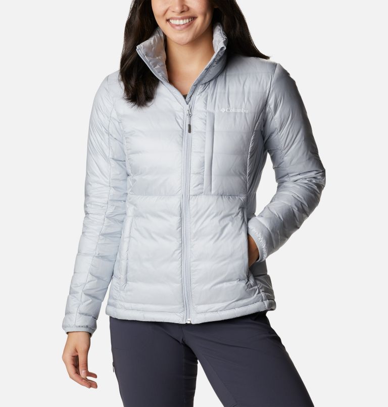 Women's Infinity Summit Double Wall Down Jacket, Color: Cirrus Grey, image 1