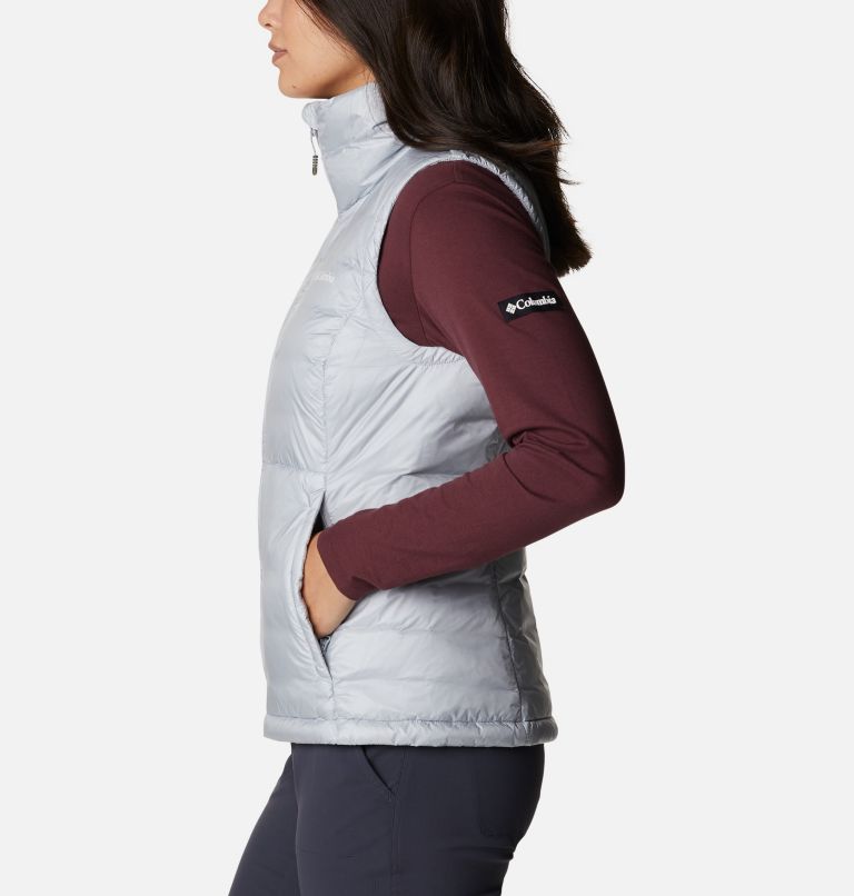 Infinity Summit Double Wall Down Vest, Color: Cirrus Grey, image 3