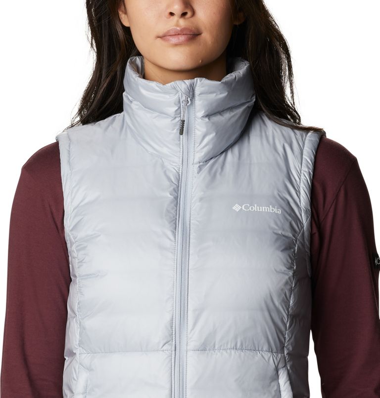 Thumbnail: Infinity Summit Double Wall Down Vest, Color: Cirrus Grey, image 4