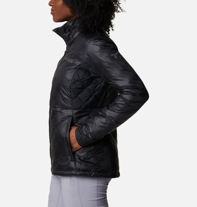Thumbnail: Women's Titan Pass Double Wall Hybrid Jacket, Color: Black, image 3