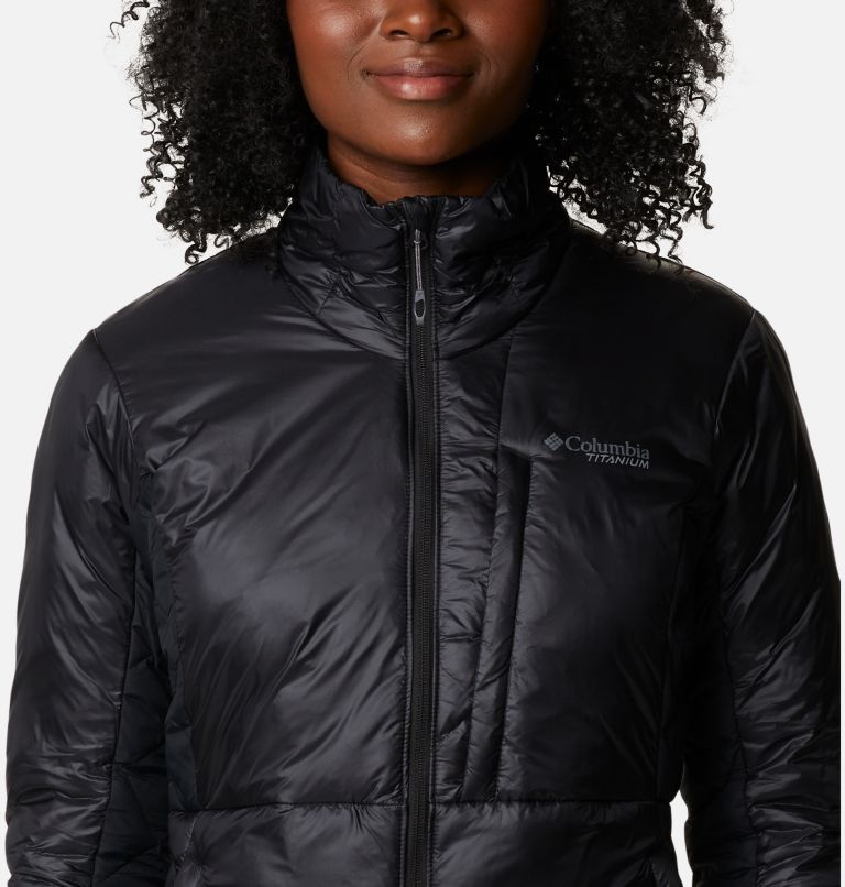 Women's Titan Pass Omni-Heat Infinity Double Wall Insulated Hybrid Jacket, Color: Black, image 4