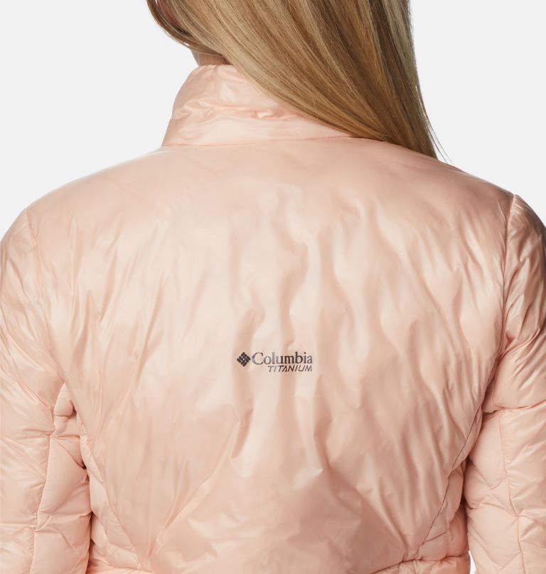 Titan Pass Double Wall Hybrid Jacket | 890 | XS, Color: Peach Blossom, image 7