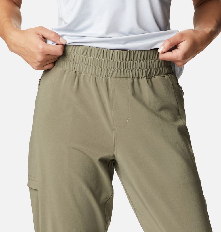 Calças Jogger Columbia Preço - Pleasant Creek Mulher Verde Oliva