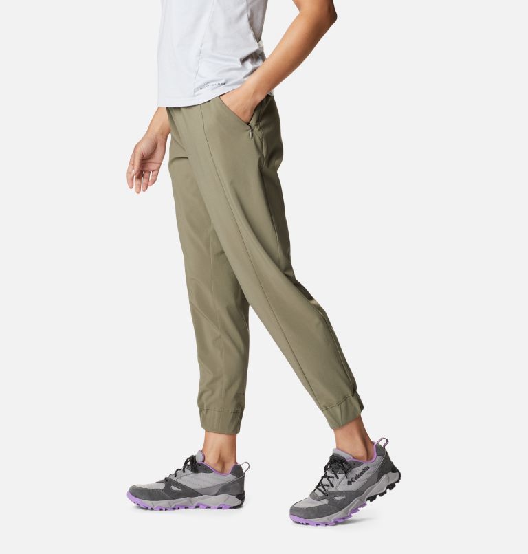 Calças Jogger Columbia Preço - Pleasant Creek Mulher Verde Oliva