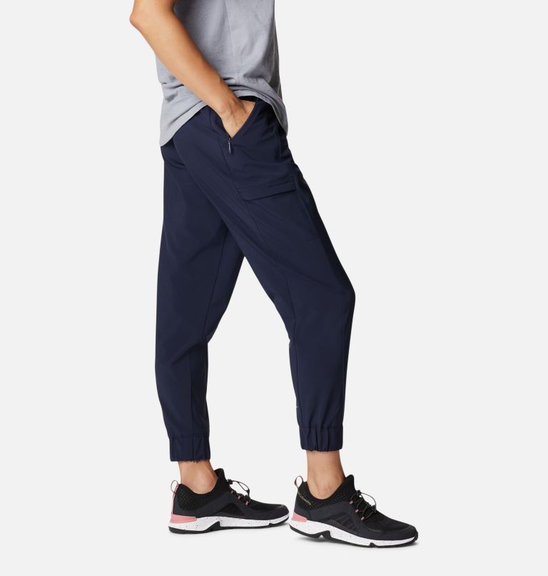 Pantalones deportivos para mujer con bolsillos laterales con