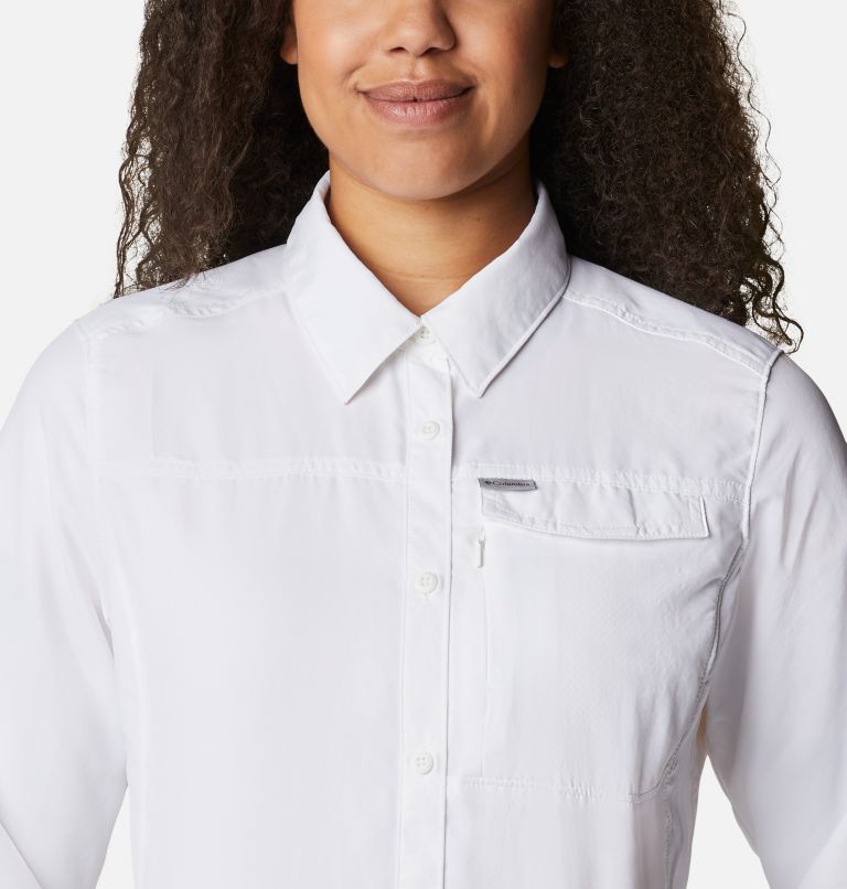 Women's Silver Ridge 2.0 Shirt, Color: White, image 4