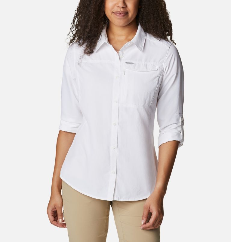 Women's Silver Ridge 2.0 Shirt, Color: White, image 7