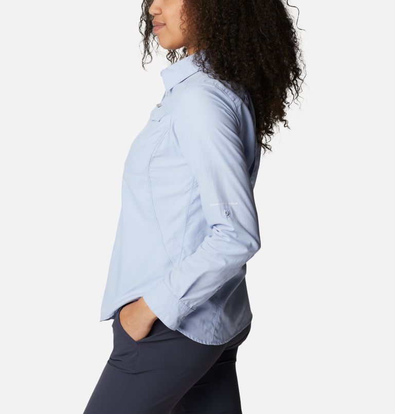 Women's Silver Ridge 2.0 Shirt, Color: Faded Sky, image 3
