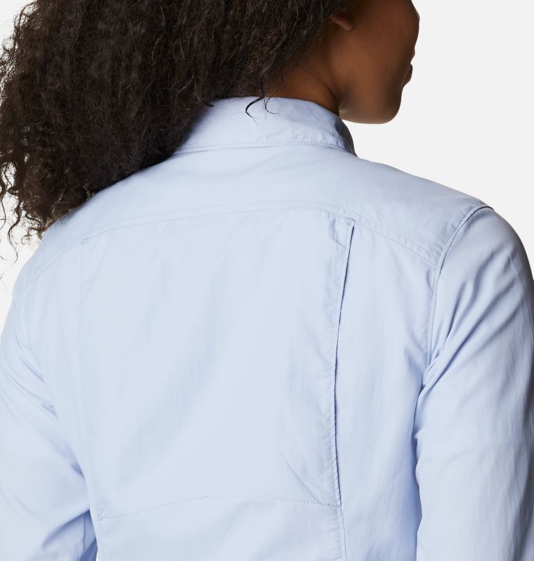 Women's Silver Ridge 2.0 Shirt, Color: Faded Sky, image 5