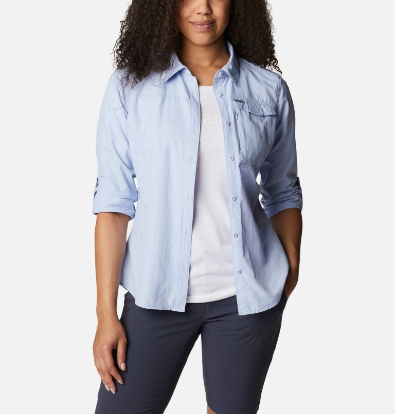 Women's Silver Ridge 2.0 Shirt, Color: Faded Sky, image 7