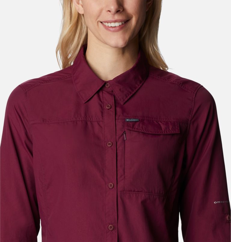 Thumbnail: Women's Silver Ridge 2.0 Shirt, Color: Marionberry, image 4