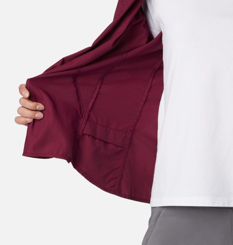 Women's Silver Ridge 2.0 Shirt, Color: Marionberry, image 6