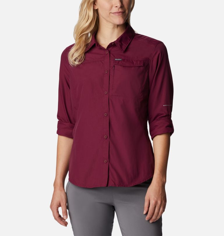 Women's Silver Ridge 2.0 Shirt, Color: Marionberry, image 7
