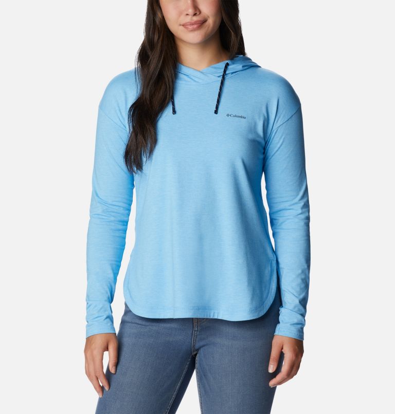 hoodie bleu femme