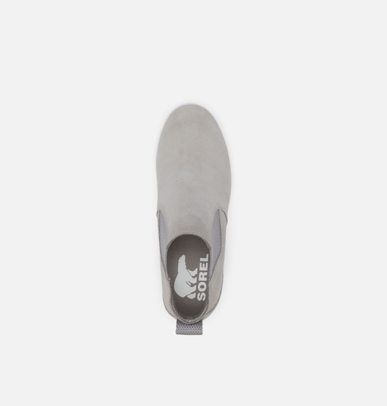 Women's Out 'N About Slip-On Wedge, Color: Chrome Grey, White