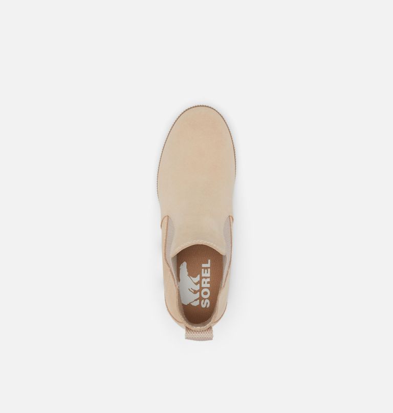 Women's Out 'N About Slip-On Wedge, Color: Natural Tan, White