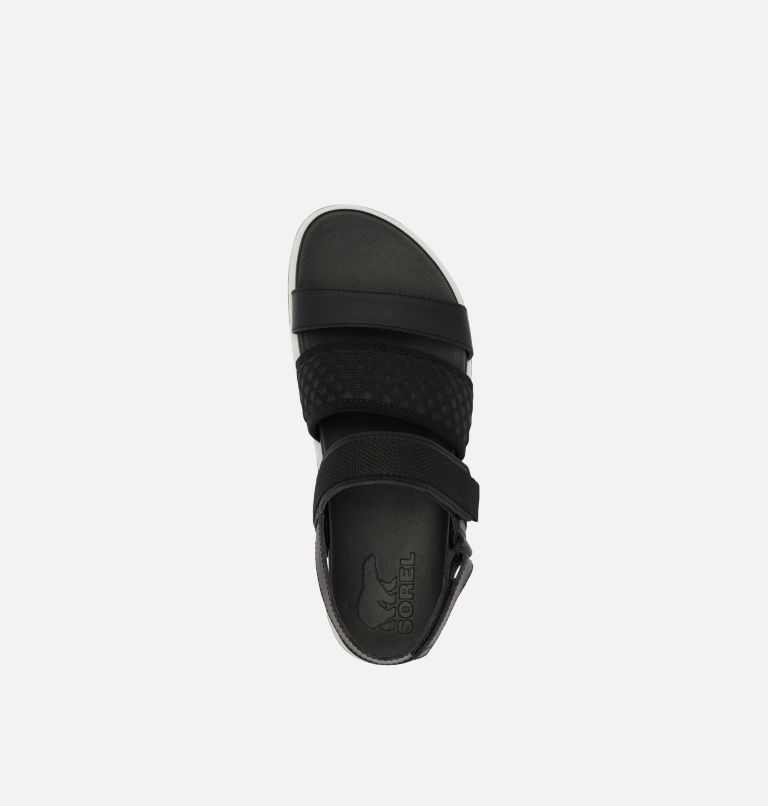 Roaming Decon Slingback flache Sandale für Frauen, Color: Black, Olive Shade