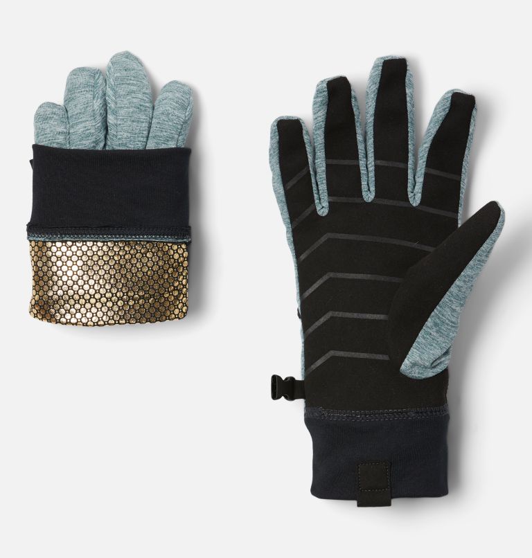 Men's Infinity Trail Omni-Heat Infinity Gloves, Color: Metal Heather, image 2