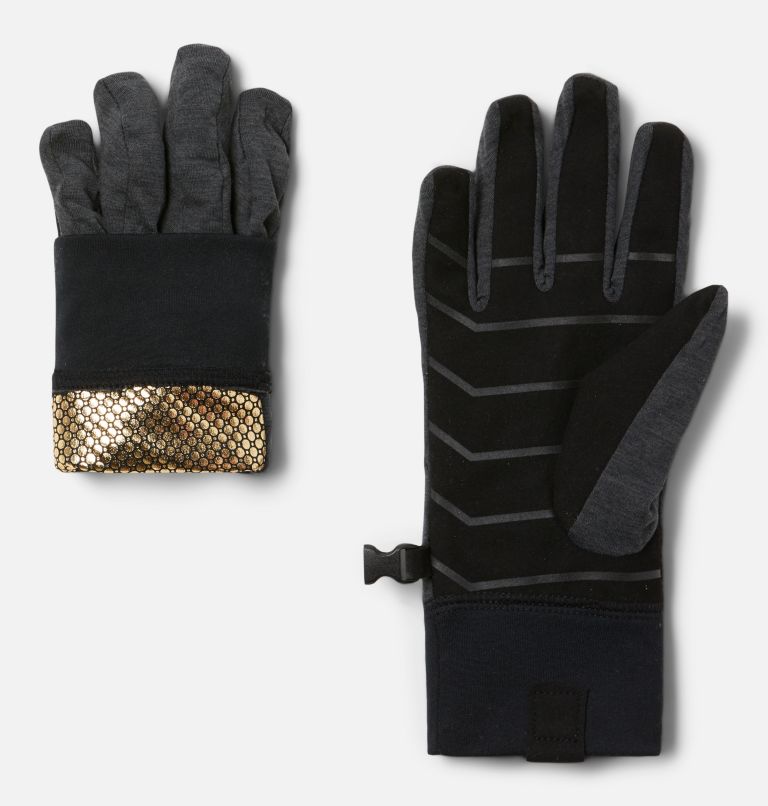 Women's Infinity Trail Gloves, Color: Black Heather, image 2